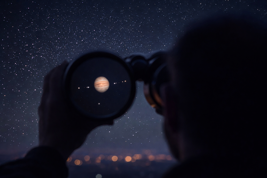 Júpiter en su mejor momento del año: cómo ver sus lunas y bandas con prismáticos (y móvil)