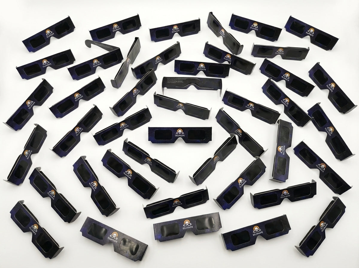 50 Gafas Eclipsafe - Starry Blue, Certificado 12312-2