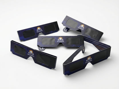 5 Gafas Eclipsafe - Starry Blue, Certificado 12312-2